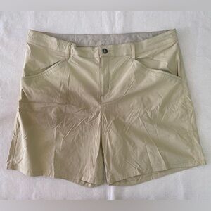 Patagonia Women's Tan Outdoor Shorts Lightweight Casual Women’s 16